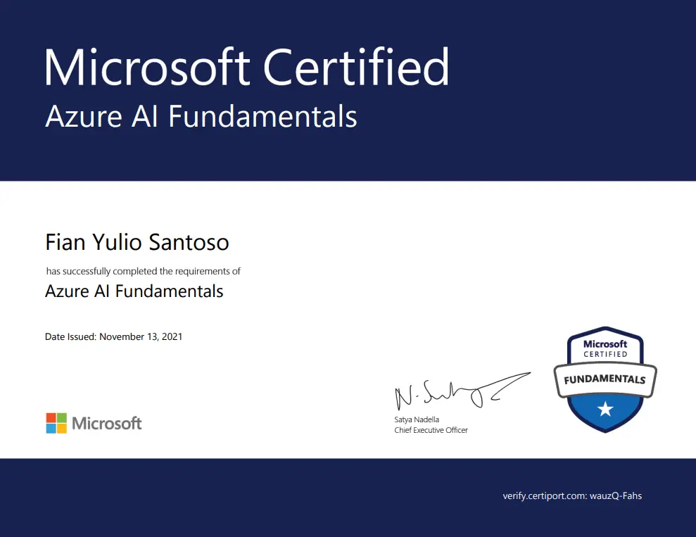 Azure AI Fundamental