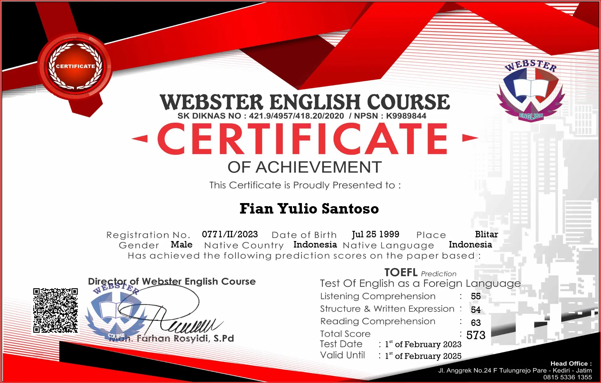 TOEFL